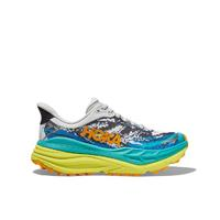 HOKA ONE ONE 男女款春夏斯廷森7全地形越野跑鞋STINSON7戶(hù)外緩震支撐抓地保護(hù) 城堡灰 / 赤色-男 44.5