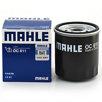 MAHLE 馬勒 機油濾芯機濾OC611(卡羅拉/雷凌/八代凱美瑞/致炫/奕澤/威馳/花冠