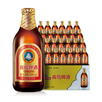 TSINGTAO 青島啤酒 金質(zhì)小棕金 296ml*24瓶 整箱裝