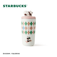 STARBUCKS 星巴克 旅行熊貓系列 磁吸杯蓋不銹鋼桌面杯 475ml