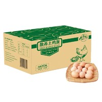 九華糧品 散養(yǎng)土雞蛋 40枚 凈重1.5kg