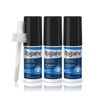 Rogaine 培健 進口 5%米諾地爾男士生發(fā)液 60ml*3瓶