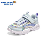 SKECHERS 斯凱奇 兒童運動鞋秋冬鐳射熊貓鞋 302576L