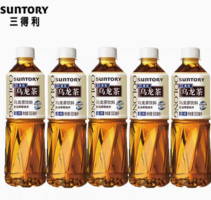 SUNTORY 三得利 無(wú)糖/低糖烏龍茶500ml*5瓶