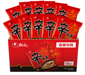 NONGSHIM 農(nóng)心 辛拉面香菇牛肉味 120g*10包