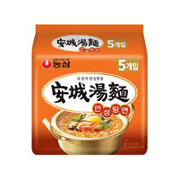 NONGSHIM 農(nóng)心 韓國辛拉面 安城湯面5連包