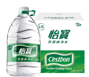 C'estbon 怡寶 純凈水4.5L*4瓶