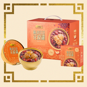 李錦記 陳皮紅豆即食花膠羹 252g*6碗