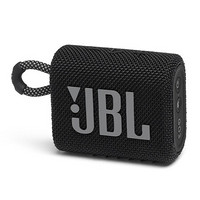 JBL 杰寶 GO3 便攜式藍牙音箱 黑色