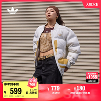 600蓬保暖防風(fēng)輕薄寬松鴨絨羽絨服男女冬季adidas阿迪達(dá)斯三葉草