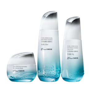 京潤(rùn)珍珠（gNPearl）氨基酸水透精粹護(hù)膚品套裝 修護(hù)保濕補(bǔ)水(水+乳+霜)  敏感肌適用