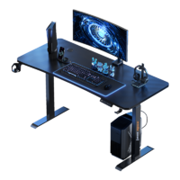 andaseaT安德斯特電腦桌電競(jìng)桌臺(tái)式家用辦公書(shū)桌子 未來(lái)戰(zhàn)士電動(dòng)升降1.4米
