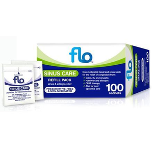 Flo 洗鼻鹽水補充裝 100包