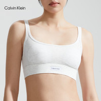 卡爾文·克萊恩 Calvin Klein 女士簡約布標(biāo)ck無鋼圈輕運(yùn)動(dòng)文胸 QP3127O