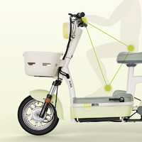 AIMA 愛瑪 糖豆新國標(biāo)成人代步小型電動(dòng)自行車電瓶車 到店選色提車