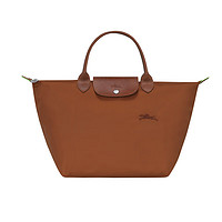 LONGCHAMP 瓏驤 中號(hào) 棕色帆布手提包 L1623919504