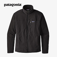 Patagonia 巴塔哥尼亞 男士秋冬立領夾克保暖抓絨衣 Micro D 26171 BLK-黑色