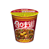 CUP NOODLES 合味道 標(biāo)準(zhǔn)杯  香辣牛肉風(fēng)味方便面76g（選12件）