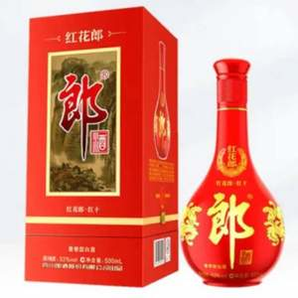 郎酒 紅花郎十（10） 53度醬香型白酒 500ml*4瓶（含禮袋）