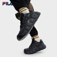 FILA 斐樂官方男鞋可頌面包鞋老爹鞋運(yùn)動(dòng)鞋2024冬季新款休閑厚底