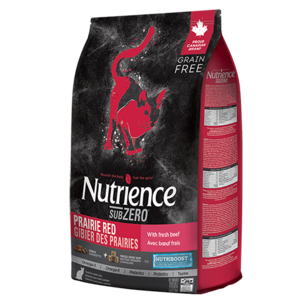 NUTRIENCE紐翠斯貓糧凍干進(jìn)口黑鉆紅肉配方幼貓成貓糧5磅/2.27kg