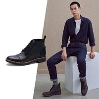 Clarks 其樂 Blackford Cap系列 男士馬丁靴 2612723