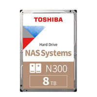 TOSHIBA 東芝 8TB NAS網(wǎng)絡(luò)存儲(chǔ)機(jī)械硬盤私有云家庭文件存儲(chǔ)7200轉(zhuǎn) 256MB SATA接口N300系列