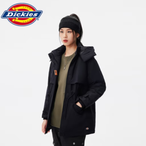 Dickies 帝客 女士連帽保暖厚外套 10809