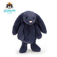 jELLYCAT 邦尼兔 英國高端毛絨玩具害羞深藍色邦尼兔玩偶女友31cm