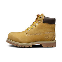 Timberland 經(jīng)典6寸男女同款大黃靴環(huán)保戶外防水真皮 12909女款-小麥色 36