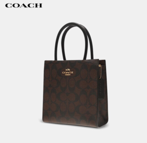 COACH 蔻馳 Cally17 女士經(jīng)典老花琴譜包 5693