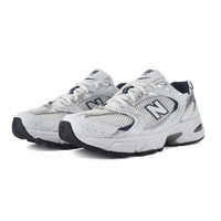 new balance 530系列 中性休閑運動鞋 MR530KA 米白/金屬銀