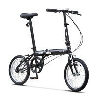 DAHON 大行 YUKI 折疊自行車 KT610 消光黑 16英寸 單速