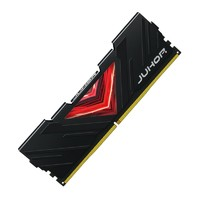 JUHOR 玖合 憶界系列 DDR4 3200MHz 臺式機內(nèi)存 馬甲條 黑色 16GB