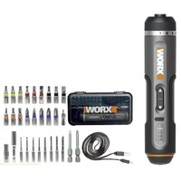 WORX 威克士 家用電動(dòng)螺絲刀套裝WX242小型無線電批大扭力電動(dòng)工具 WX242【二代升級(jí)款】