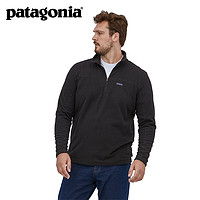 Patagonia 巴塔哥尼亞 男士保暖立領(lǐng)套頭拉鏈抓絨衣 26176