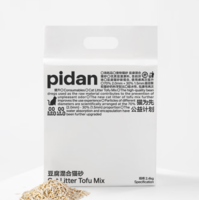 pidan 純豆腐混合貓砂 2.4kg *4袋 原味