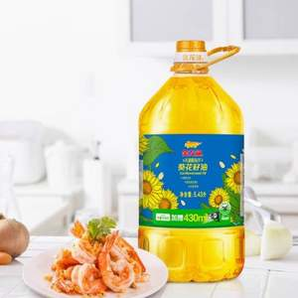 金龍魚(yú) 物理壓榨葵花籽油 5.43L