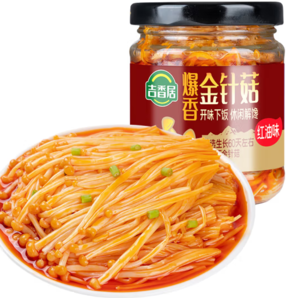 吉香居 杭州吉香居 下飯菜 爆香金針菇  180g