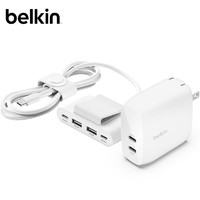 belkin 貝爾金 60W雙Type-C充電器 PD3.1快充 PPS協(xié)議充電頭