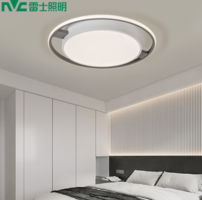 NVC Lighting 雷士照明 Ra90 LED吸頂燈 三色調(diào)光圓形54W-格簡(jiǎn)