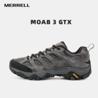MERRELL 邁樂(lè) Moab 3 Gtx 男子徒步鞋 J035797 灰深蘭