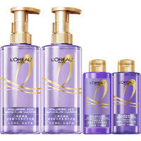 L'OREAL PARIS 玻尿酸洗發(fā)水露 440ml*2瓶+110ml*2瓶