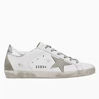 GOLDEN GOOSE 女款灰星銀尾皮革小臟鞋 GWF00102 F000317 10273