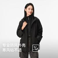 PELLIOT 伯希和 女款戶外防風(fēng)耐磨沖鋒衣 12340104