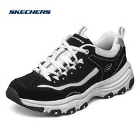 SKECHERS 斯凱奇 D'LITES系列 I-Conik 女子休閑運動鞋 88888250/BKW