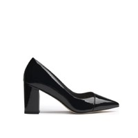 STUART WEITZMAN AVENUE 75 BLOCK PUMP 優(yōu)雅尖頭通勤粗跟高跟鞋 SW4804006