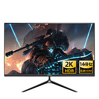 KONKA 康佳 KM2721 27英寸 VA FreeSync 顯示器（2560×1440、144Hz、72%NTSC、HDR10）