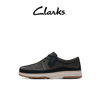 Clarks 其樂 男士牛皮低幫鞋 Nature 5 Tie-AW22