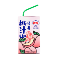 摩奇經(jīng)典 桃汁 果汁果味飲料升級版懷舊老北京果汁 250ml*24盒整箱裝